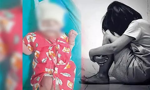 பள்ளி கழிவறையில் குழந்தை பெற்றெடுத்த 15 வயது சிறுமி - அதிர்ச்சி சம்பவம்