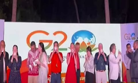 அந்தமானில் ஜி20 நாடுகளின் தூதர்களுக்கு உற்சாக வரவேற்பு