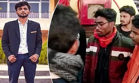 ராகிங் கொடுமை இரண்டாவது மாடியில் இருந்து குதித்த மாணவர்...!