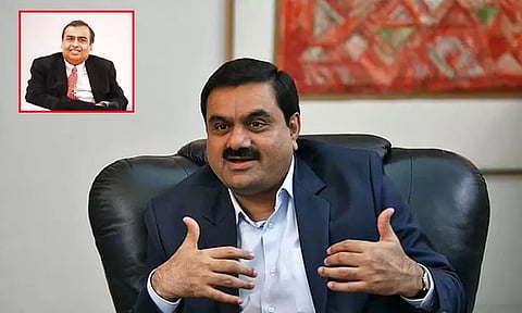 இந்திய டாப் 100 கோடீசுவரர்களின் போர்ப்ஸ் பட்டியல்; முதல் இடத்தில் அதானி, அம்பானிக்கு 2-வது இடம்