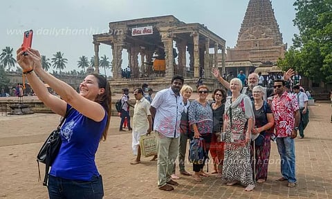 கொரோனாவுக்கு பிறகு தஞ்சைக்கு சுற்றுலா பயணிகள் வருகை அதிகரிப்பு