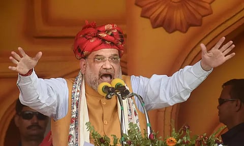 காங்கிரஸ் தான் எதிர்க்கட்சி, ஆம் ஆத்மிக்கு ஒரு சீட் கூட கிடைக்காது - அமித்ஷா பேச்சு