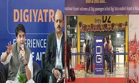 டெல்லி, பெங்களூரு, வாரணாசி விமான நிலையங்களில் பயணிகளை அனுமதிக்க 'டிஜி யாத்ரா' தொழில்நுட்பம் அறிமுகம்