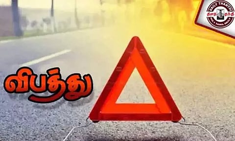 உ.பி: வேகமாக வந்த ஆம்புலன்ஸ் பைக் மீது மோதியதில் ஒருவர் உயிரிழப்பு: மூவர் காயம்
