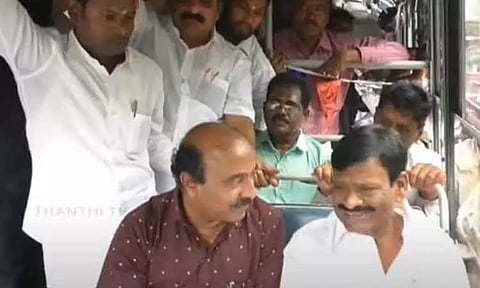 ஆவடியில் இருந்து நெல்லூருக்கு புதிய வழித்தடத்தில் பேருந்து சேவை - அமைச்சர் நாசர் துவக்கி வைத்தார்