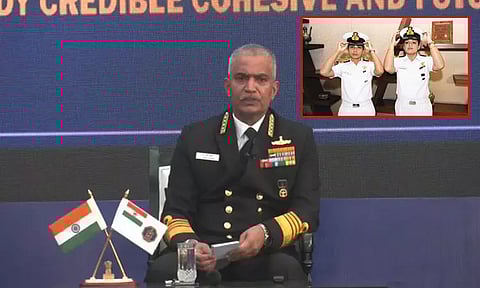 இந்திய கடற்படை அக்னிவீரர்களில் 341 பேர் பெண் மாலுமிகள்; தலைமை தளபதி தகவல்