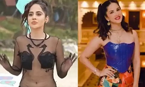 "எனது ஆடையுடன் போட்டியிட முடியாது" சன்னி லியோனுக்கு சவால் விடும் உர்பி ஜாவித்