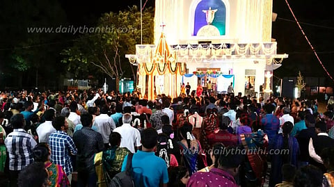 புனித பிரான்சிஸ் சவேரியார் ஆலய ஆண்டு திருவிழா தேர்பவனி