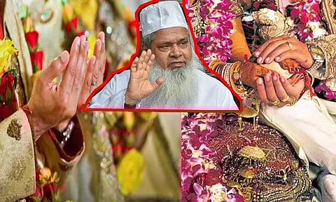 'இந்து மதத்தினர் பிள்ளைகளுக்கு இளம் வயதிலேயே திருமணம் செய்ய வேண்டும்' கருத்துக்கு மன்னிப்பு கோரிய பத்ருதீன் அஜ்மல்