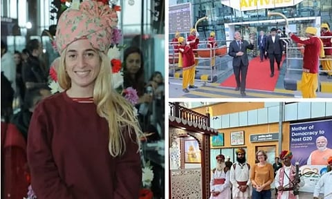 ராஜஸ்தானில் ஜி-20 ஷெர்பா கூட்டம்; வருகை தரும் விருந்தினர்களுக்கு உற்சாக வரவேற்பு