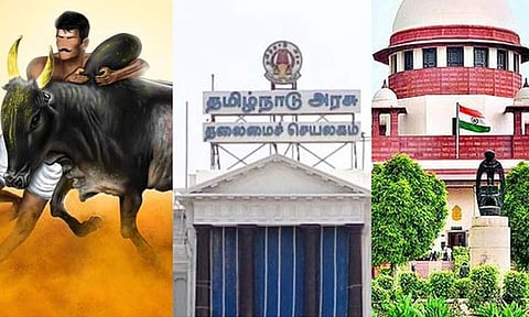 ஜல்லிக்கட்டு வழக்கு: சுப்ரீம் கோர்ட்டில் தமிழக அரசு கூடுதல் பிரமாண பத்திரம் தாக்கல்...!