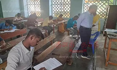 கிராம உதவியாளர் பணிக்கான தேர்வை 3,342 பேர் எழுதினர்