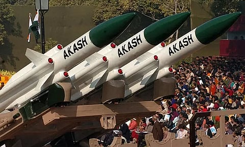 ஆகாஷ் ஏவுகணை விவரங்கள் ஒப்படைப்பு