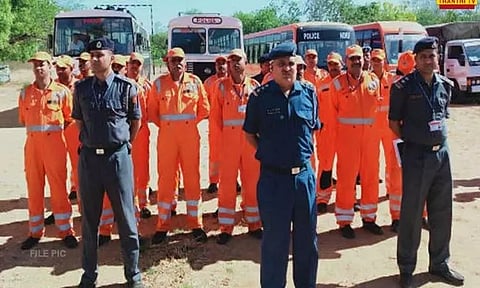 புயல் எச்சரிக்கை: 6 மாவட்டங்களுக்கு விரைகிறது தேசிய பேரிடர் மீட்பு படை