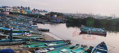 மீனவர்கள் கடலுக்கு செல்லவில்லை