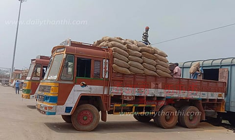 அரவைக்காக தலா 1,000 டன் நெல்