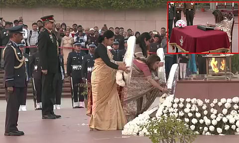 பிபின் ராவத் மறைந்து ஓராண்டு நிறைவு; டெல்லி தேசிய போர் நினைவகத்தில் அஞ்சலி