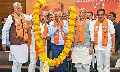 குஜராத் முதல்-மந்திரியாக பூபேந்திர படேல், நாளை பதவி ஏற்பு; விழாவில் பிரதமர் மோடி, அமித்ஷா பங்கேற்பு