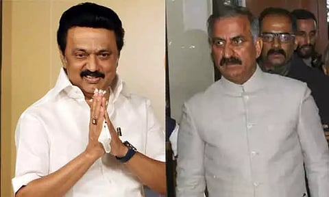 இமாச்சலப் பிரதேச முதல்-மந்திரியாக பொறுப்பேற்ற சுக்வீந்தர் சிங் சுகுவுக்கு முதல்-அமைச்சர் மு.க.ஸ்டாலின் வாழ்த்து