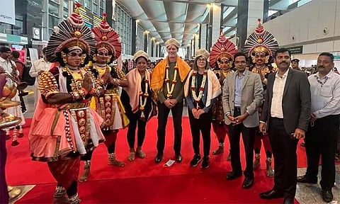 ஜி20 நாடுகள் சபை உயர்மட்ட கூட்டம் பெங்களூருவில் இன்று தொடங்குகிறது; வெளிநாட்டு பிரதிநிதிகளுக்கு உற்சாக வரவேற்பு