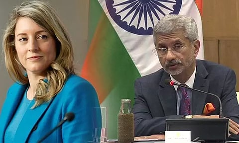 கனடா வெளியுறவு மந்திரியுடன் ஜெய்சங்கர் தொலைபேசியில் பேச்சு