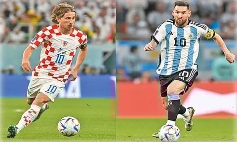 உலகக் கோப்பை கால்பந்து இறுதிப்போட்டிக்குள் நுழையுமா அர்ஜென்டினா? குரோஷியாவுடன் இன்று மோதல்