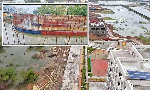 செம்மஞ்சேரி பகுதியில் ரூ.165 கோடியில் மூடுகால்வாய் அமைத்து வெள்ள பாதிப்பு பிரச்சினைக்கு நிரந்தர தீர்வு