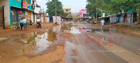 குடிநீர் குழாயில் உடைப்பு