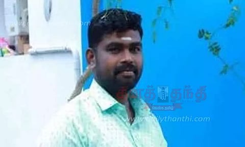 தெங்கம்புதூர் அருகேகுளத்தில் மூழ்கி டிரைவர் சாவு