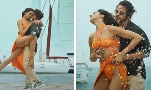 ஷாருக்கான் - தீபிகா படுகோன் நடித்துள்ள 'பதான் ' படத்தை தடை செய்ய வேண்டும்: பாஜக மந்திரி ஆவேசம்