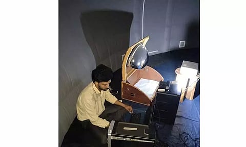 திருச்சி கோளரங்கத்தில் ரூ.40 லட்சத்தில் பலூன் விண்ணரங்கம்