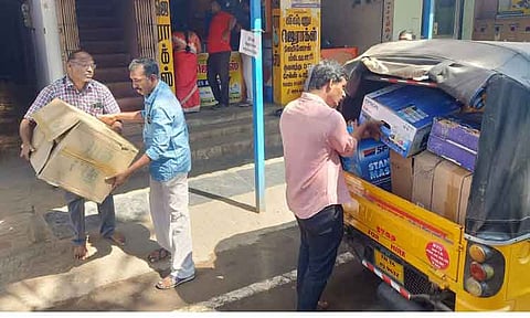 நிதி நிறுவன கிளையில் பொருளாதார குற்றப்பிரிவு போலீசார் சோதனை