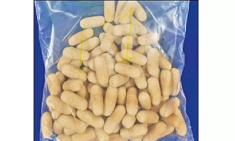 சென்னை விமான நிலையத்தில் ரூ.6¼ கோடி போதை மாத்திரைகள் பறிமுதல்