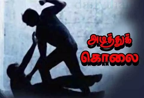 வேப்பூர் அருகே முதியவர் அடித்து கொலை வாலிபருக்கு வலைவீச்சு