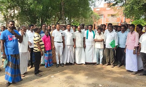 தண்ணீர், மண்ணின் தன்மையை அறியும் மத்திய அரசின் நிறுவனத்துக்கு கிராம மக்கள் எதிர்ப்பு