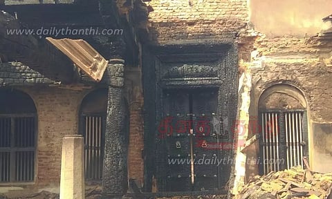 வீடு தீயில் எரிந்து சேதம்