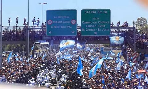 Image Courtesy : @Argentina twitter