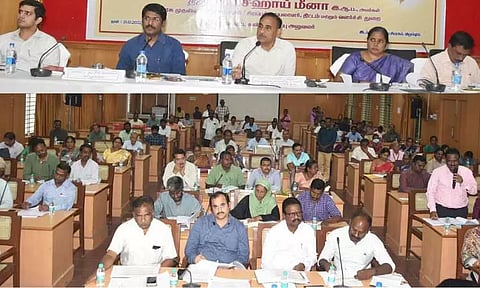 அரசின் வளர்ச்சி திட்டப்பணிகள் தரமாக இருப்பதை உறுதி செய்ய வேண்டும்அதிகாரிகளுக்கு மாவட்ட கண்காணிப்பு அதிகாரி அறிவுரை