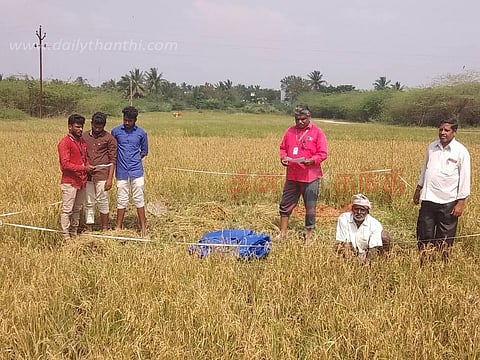 பயிர் காப்பீட்டு திட்டத்தில் பயனாளிகள் தேர்வுக்கான ஆய்வு