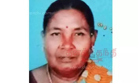 சாலையை கடக்க முயன்றபோது கார் மோதி பெண் பலி- பசுமாடும் உயிரிழந்தது