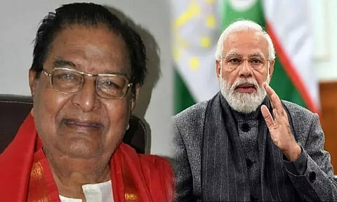 கைகலா சத்யநாராயணா மறைவிற்கு பிரதமர் மோடி இரங்கல்