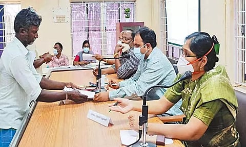 திருவள்ளூர் மாவட்டத்தில் விவசாயிகள் குறை தீர்க்கும் நாள் கூட்டம்