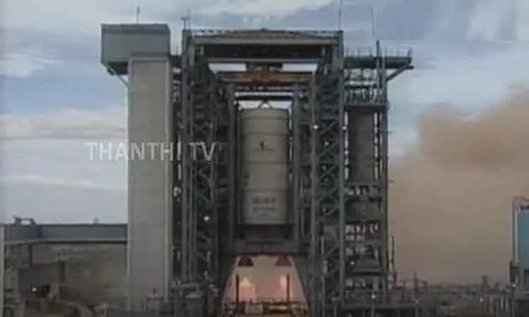 கிரையோஜெனிக் இன்ஜின் சோதனை வெற்றி -விஞ்ஞானிகளுக்கு இஸ்ரோ தலைவர் பாராட்டு