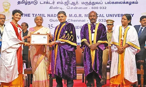 தமிழ்நாட்டில் மருத்துவக் கல்வி தமிழில் இருக்க வேண்டும் - மத்திய மந்திரி நிர்மலா சீதாராமன்