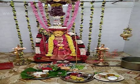 செட்டியக்காபாளையம் மாகாளியம்மன் கோவிலில் மண்டல பூஜை நிறைவு