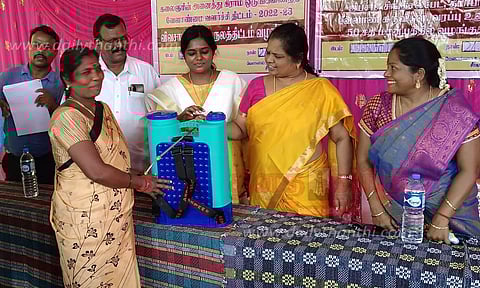 விவசாயிகளுக்கு நலத்திட்ட உதவிகள்