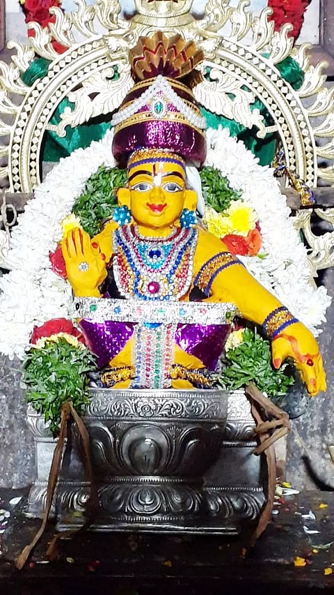 திருப்பத்தூர் தர்ம சாஸ்தா கோவிலில் மண்டலாபிஷேக விழா