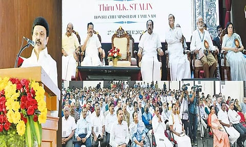 மதச்சார்பற்ற சமுதாயத்தை உருவாக்க அனைவரும் பாடுபட வேண்டும் - மு.க.ஸ்டாலின்