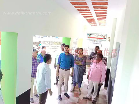 பெரணமல்லூர் ஒன்றியத்தில் திட்டப்பணிகளை கூடுதல் கலெக்டர் ஆய்வு