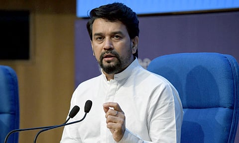 அமைதியாக உள்ள காஷ்மீரில் ராகுல்காந்தி நடைபயணம் மேற்கொள்வது ஏன்? - மத்திய மந்திரி அனுராக் தாகூர் கேள்வி